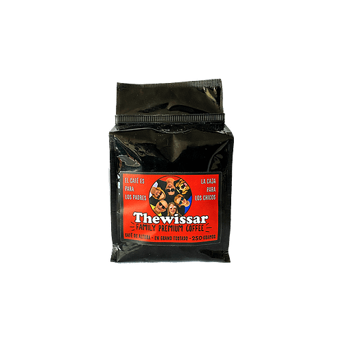 Bolsa Thewissar Family Premium Coffee en grano 250gr
