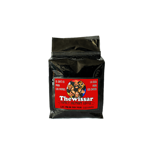 Bolsa Thewissar Family Premium Coffee molido 250gr